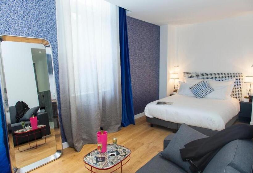 חדר משפחתי, The Originals Boutique, Hôtel Le Lion, Clermontferrand