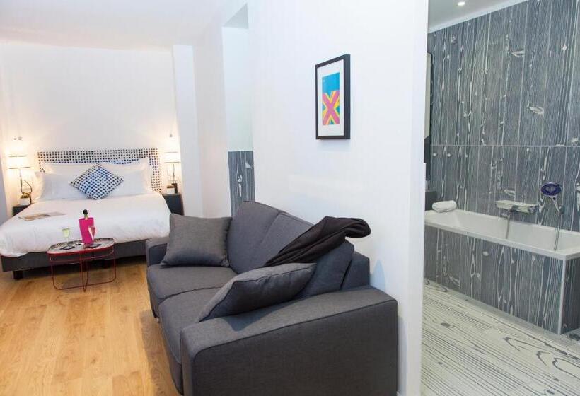 Mini Suite, The Originals Boutique, Hôtel Le Lion, Clermontferrand