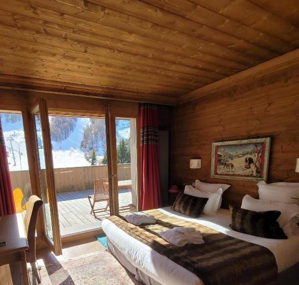 آپارتمان 3 خوابه, Hôtel & Chalets Le Samovar