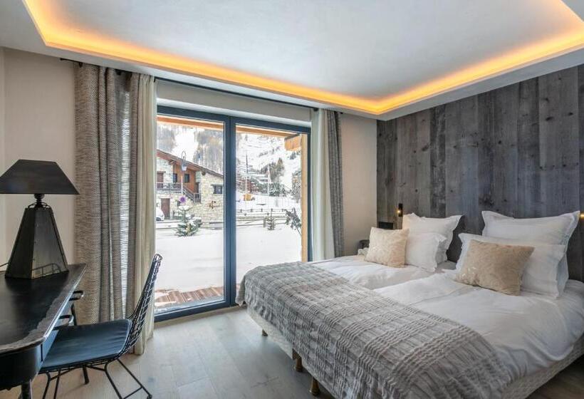 کلبه ییلاقی سوپریور یک خوابه, Hôtel & Chalets Le Samovar