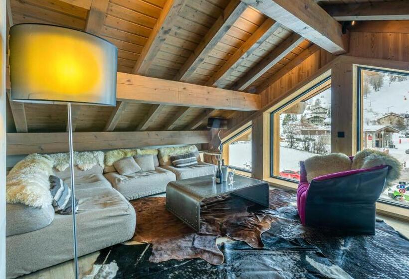 کلبه ییلاقی سوپریور یک خوابه, Hôtel & Chalets Le Samovar