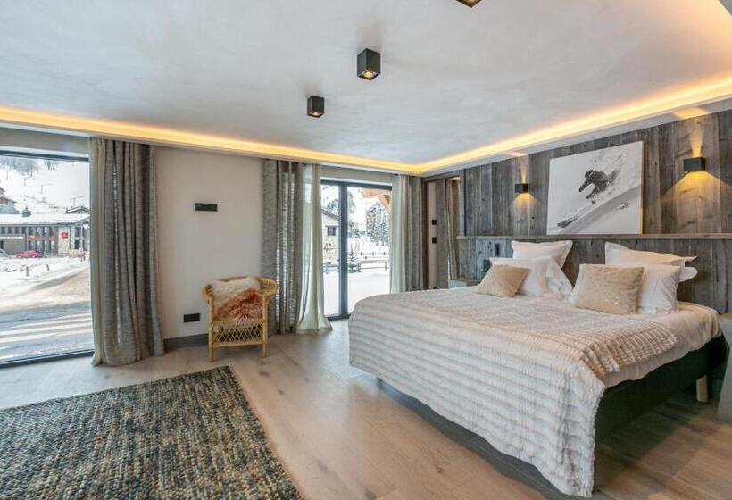 کلبه ییلاقی سوپریور یک خوابه, Hôtel & Chalets Le Samovar