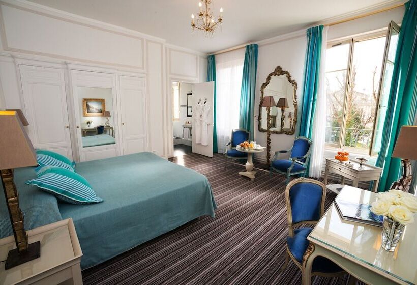 اتاق پرستیژ, Pavillon Henri Iv Hotel Restaurant Gastronomique Terrasse