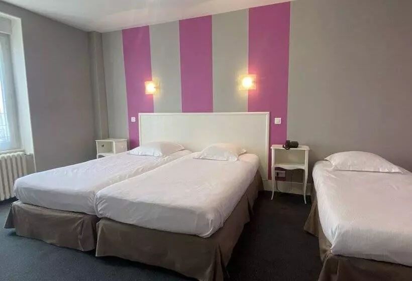 スーペリアトリプルルーム, The Originals Boutique, Hôtel Terminus, Bourg En Bresse Gare