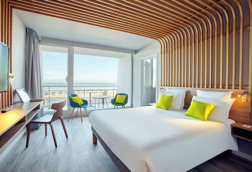 Номер Superior Вид на Море с Балконом, Novotel Thalassa Le Touquet