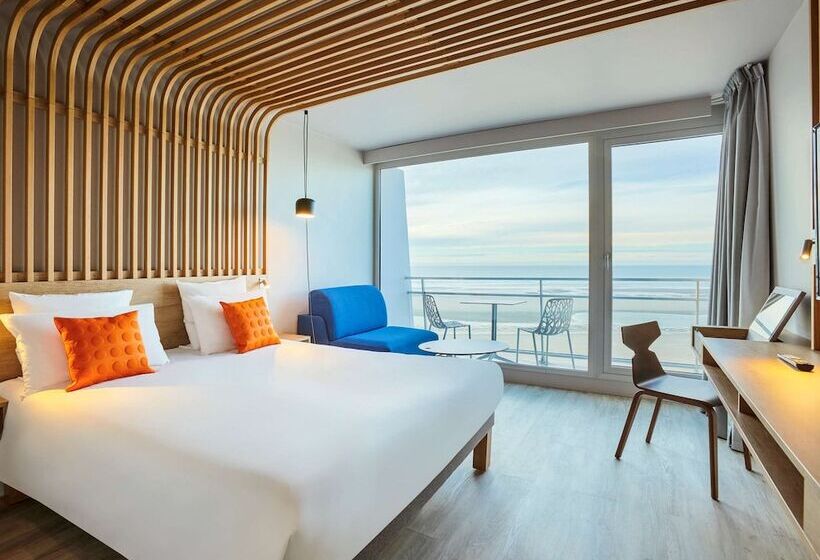 Номер Superior Вид на Море с Балконом, Novotel Thalassa Le Touquet