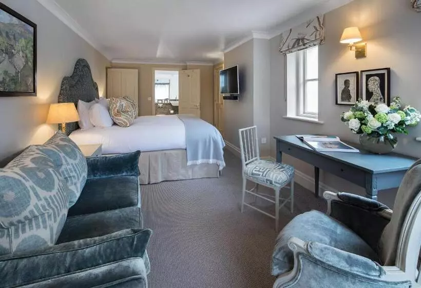 キングサイズベッドのデラックスルーム, Linthwaite House