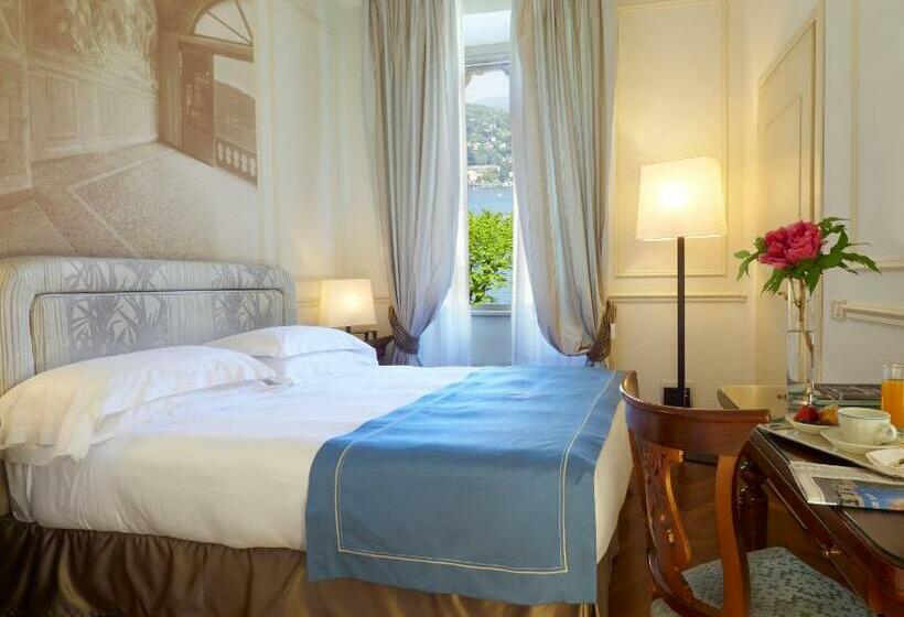 غرفة كلاسيكية مطلّة علي البحيرة, Albergo Terminus