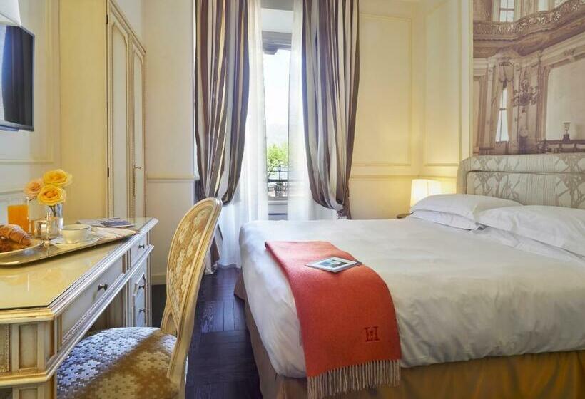 غرفة كلاسيكية مطلّة علي البحيرة, Albergo Terminus