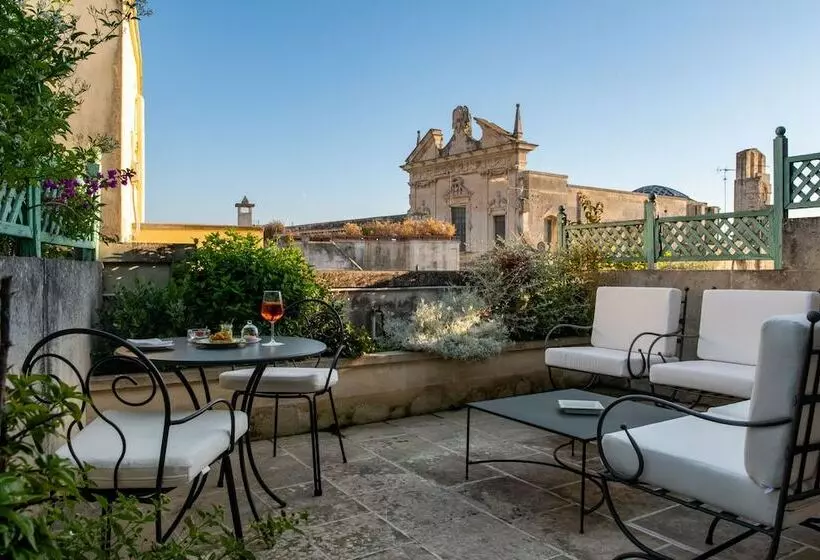 اتاق لوکس با چشم‌انداز شهر, Patria Palace Lecce   The Leading Hotels Of The World