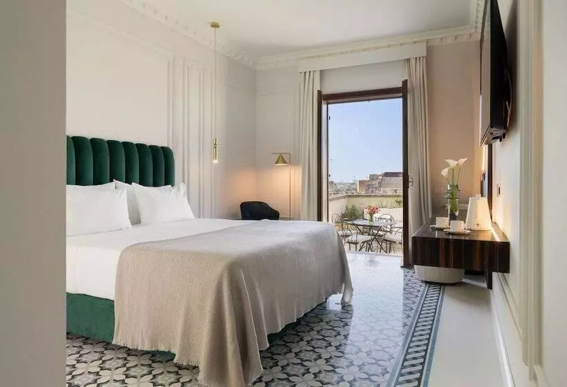 اتاق لوکس با چشم‌انداز شهر, Patria Palace Lecce   The Leading Hotels Of The World