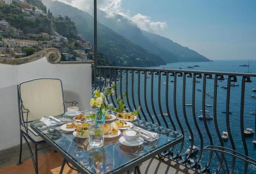 Номер Deluxe Вид на Море, Albergo Miramare Positano