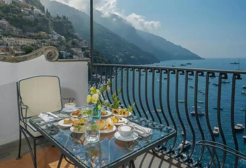اتاق لوکس با چشمانداز دریا, Albergo Miramare Positano