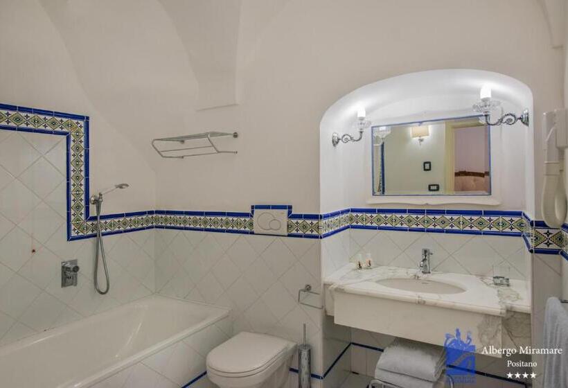 带2个卧室的套房, Albergo Miramare Positano