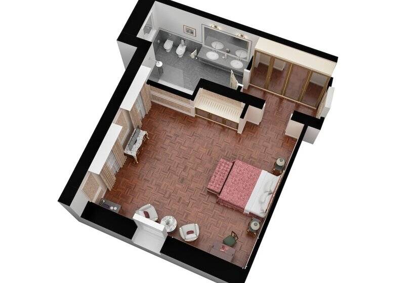 سوییت جونیور با چشم‌انداز دریاچه, Baglioni Hotel Luna   The Leading Hotels Of The World