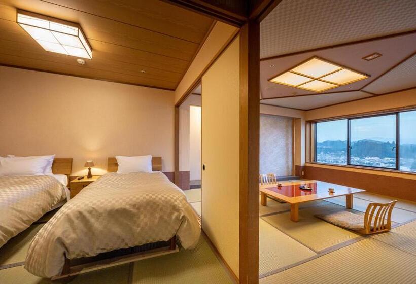 Четырехместный Номер Стандарт, Hida Takayama Onsen Hida Hotel Plaza