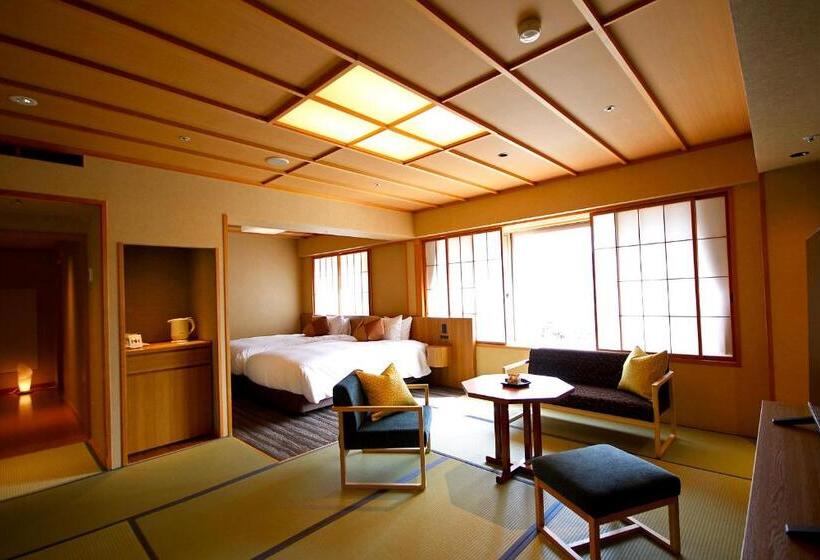 Четырехместный Номер Deluxe, Hida Takayama Onsen Hida Hotel Plaza