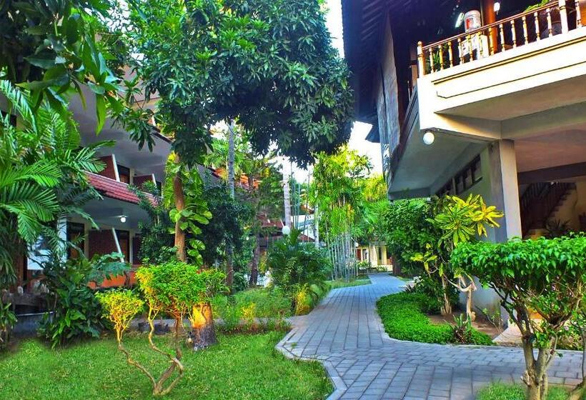 침실 2개 디럭스 아파트, Palm Beach Hotel Bali