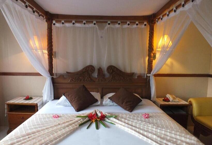 침실 2개 디럭스 아파트, Palm Beach Hotel Bali