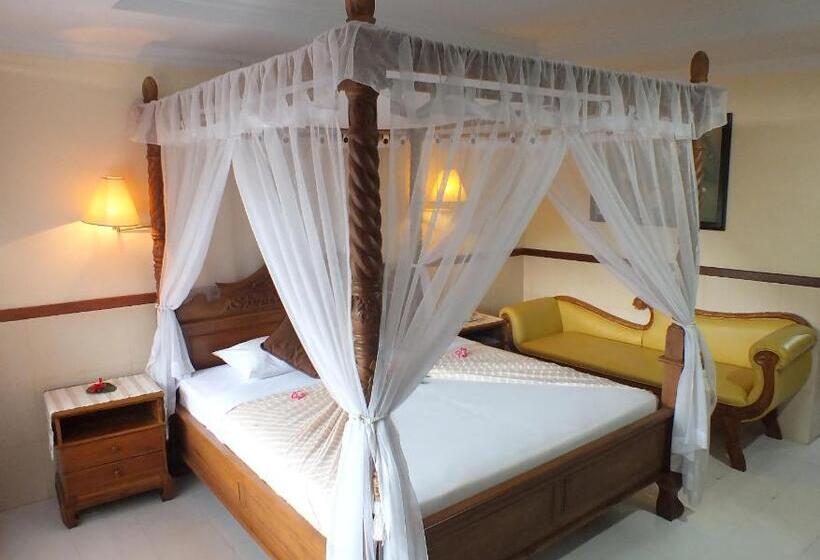 침실 2개 디럭스 아파트, Palm Beach Hotel Bali