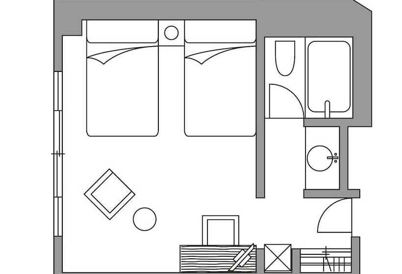 스탠다드 룸, The Luigans Spa And Resort