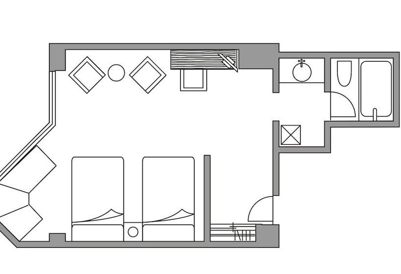 수피리어 룸, The Luigans Spa And Resort