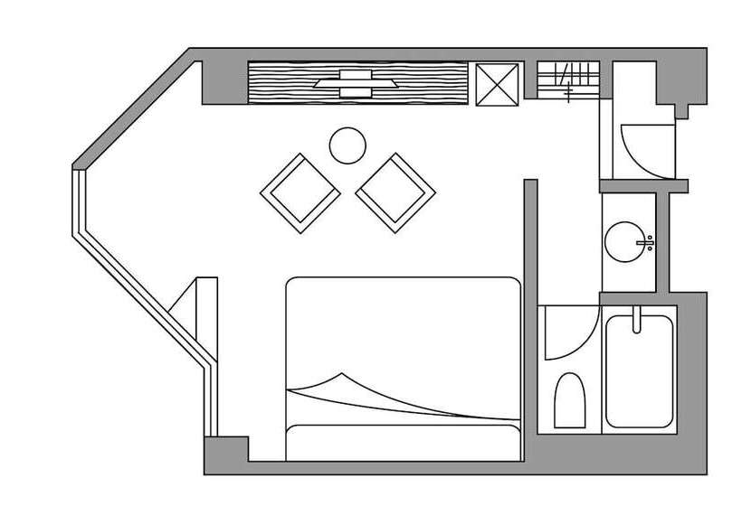 스탠다드 룸, The Luigans Spa And Resort