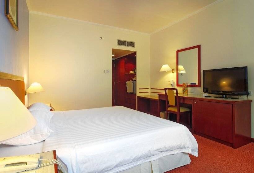 חדר דלוקס נוף לעיר, Shangri La Kota Kinabalu