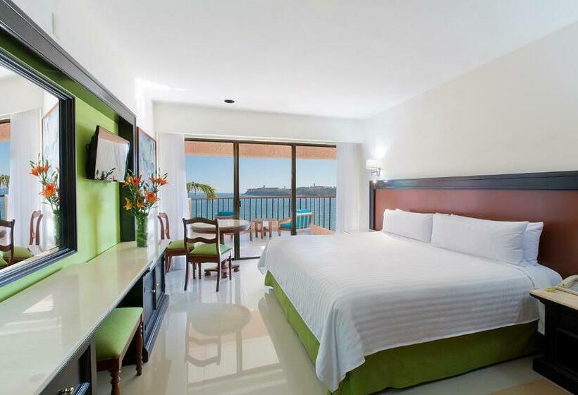 غرفة ديلوكس مطلّة علي البحر, Barceló Huatulco