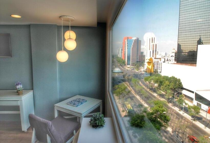 Номер Deluxe, Fontan Reforma Centro Historico