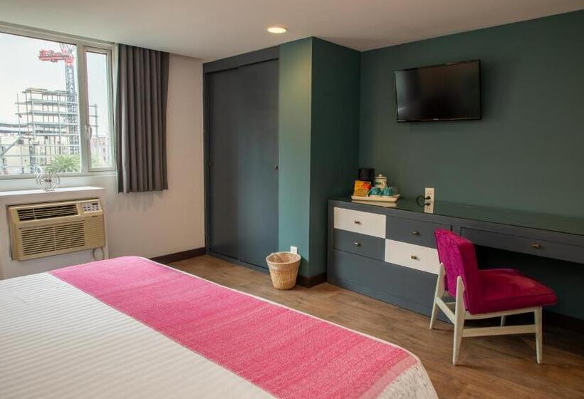 Номер Deluxe Кровать Кинг, Fontan Reforma Centro Historico