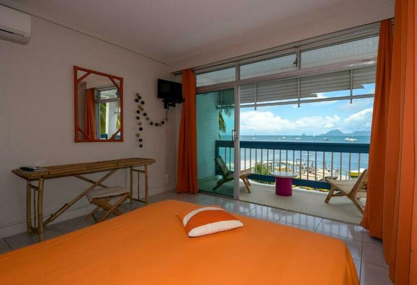 اتاق استاندارد با چشم‌انداز دریا, La Dunette Hotel Restaurant