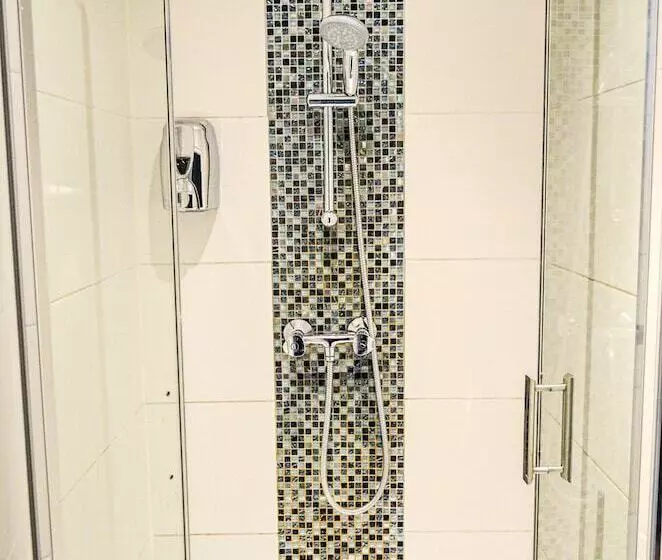 اتاق استاندارد سه تخته با سرویس بهداشتی مشترک, Family Hotel Kooyk