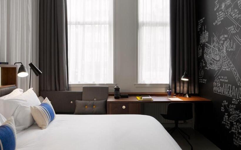 غرفة ديلوكس سرير كينج, Ink Hotel Amsterdam   Mgallery Collection