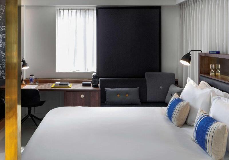 带大床的高级房间, Ink Hotel Amsterdam   Mgallery Collection