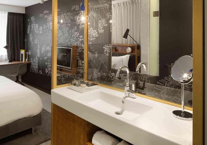 غرفة ديلوكس سرير كينج, Ink Hotel Amsterdam   Mgallery Collection