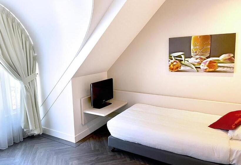 スタンダードシングルルーム, Fletcher Hotel Restaurant Oud London