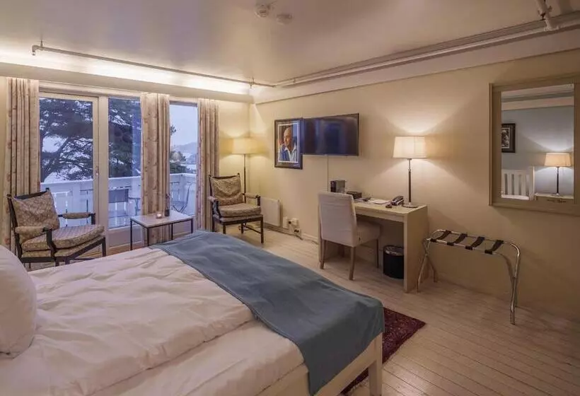 オーシャンビュースタンダードルーム, Strand Hotel Fevik   By Classic Norway Hotels