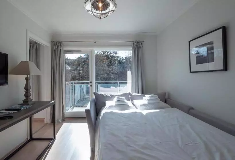 １ベッドルームアパートメント, Strand Hotel Fevik   By Classic Norway Hotels