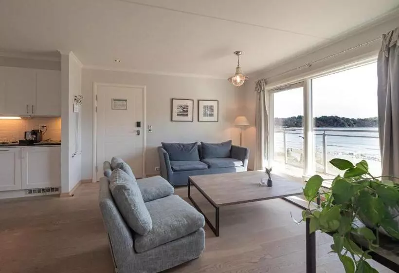 海の見える１ベッドルームアパートメント, Strand Hotel Fevik   By Classic Norway Hotels