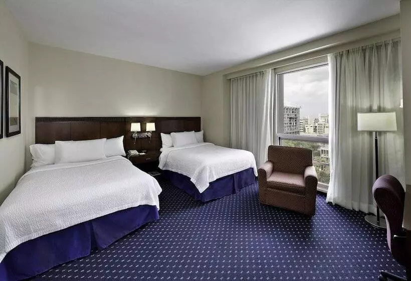 اتاق استاندارد با 2 تخت دوبل, Courtyard By Marriott San Juan Miramar