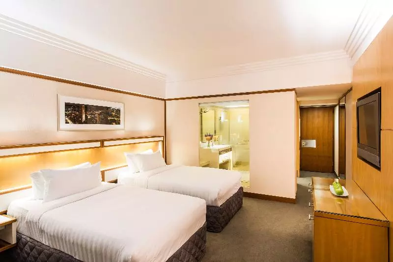 キングサイズベッドのデラックスルーム, Pan Pacific Singapore