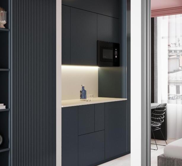 إستوديو قياسى, Visionapartments Bucharest Calea Victoriei