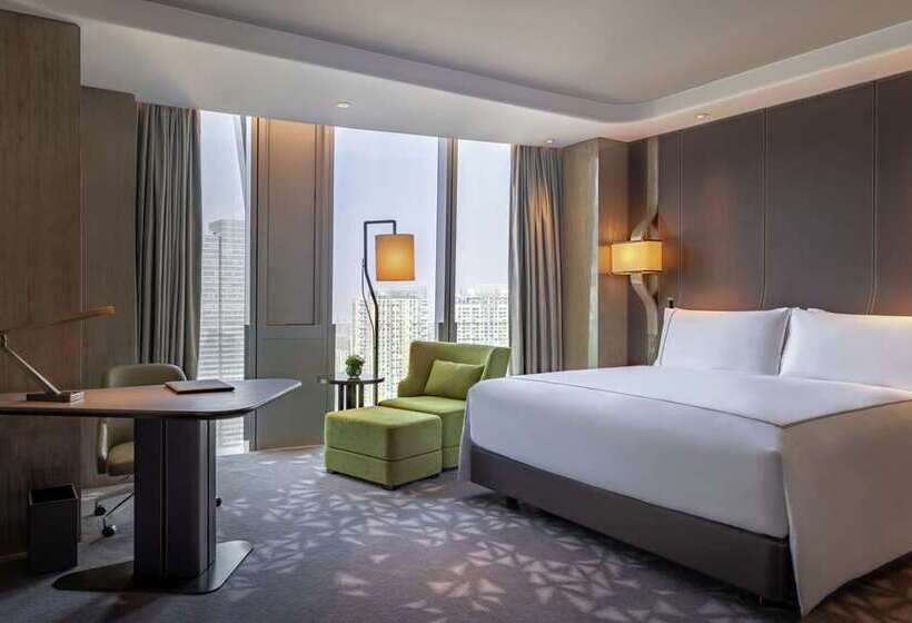 스탠다드 룸 킹사이즈 침대, Doubletree By Hilton Phuket Banthai Resort