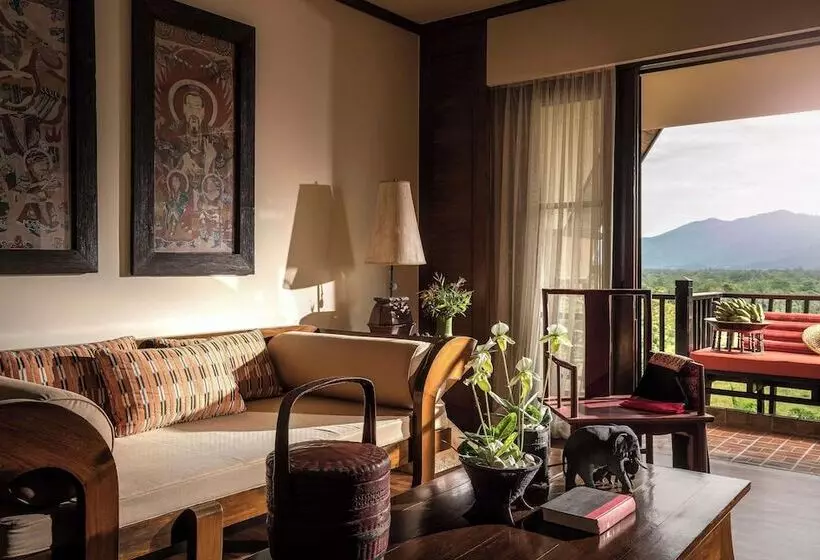景色の見えるデラックスルーム, Anantara Golden Triangle Elephant Camp & Resort