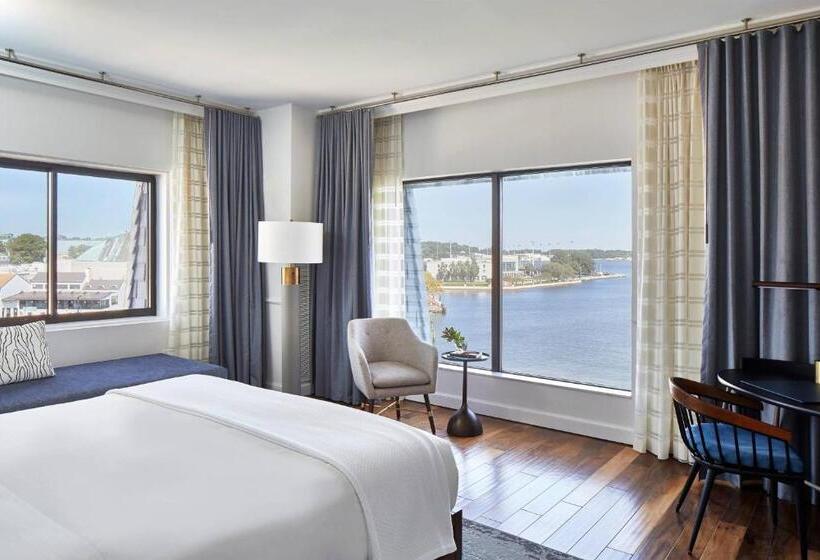 キングサイズベッドのスタンダードルーム, Annapolis Waterfront Hotel, Autograph Collection