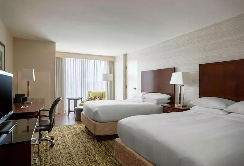 2ダブルベッドのスタンダードルーム, Atlanta Marriott Perimeter Center