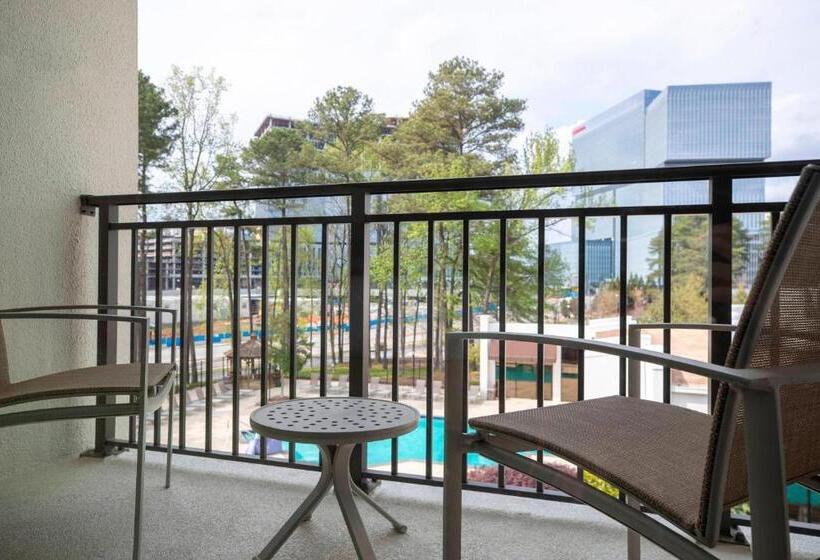 חדר סטנדרט שתי מיטות זוגיות, Atlanta Marriott Perimeter Center