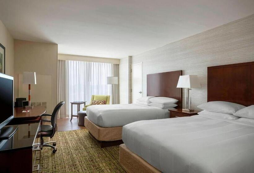 غرفه قياسيه سريرين مزدوجين, Atlanta Marriott Perimeter Center