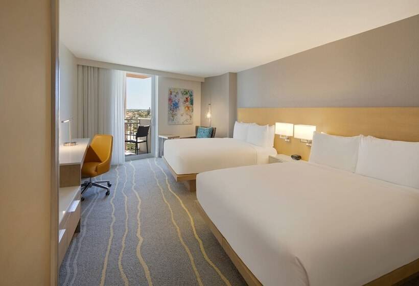 Номер Стандарт 2 Двуспальные Кровати, Delta Hotels By Marriott Daytona Beach Oceanfront